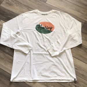 NWOT Hurley long sleeve tee men’s size XL